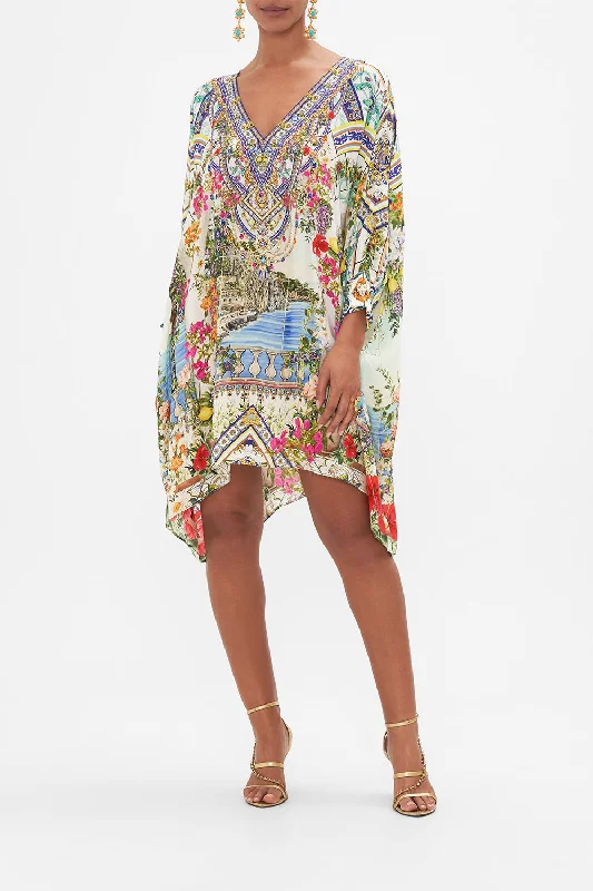 SHORT KAFTAN WITH CUFF AMALFI AMORE