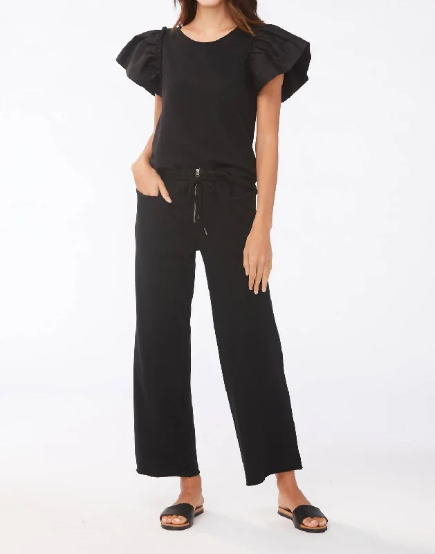 Blaise Pant In Black