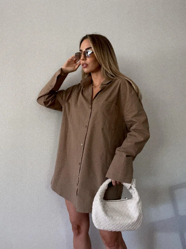 Rush Hour Shirt Dress - FINAL SALE