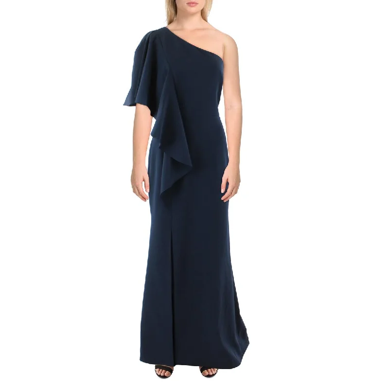 Vince Camuto Womens Drapey Long Evening Dress